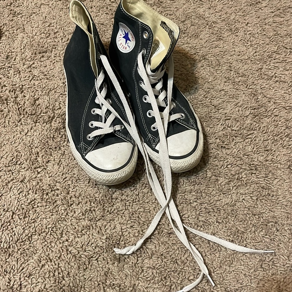 Black converse